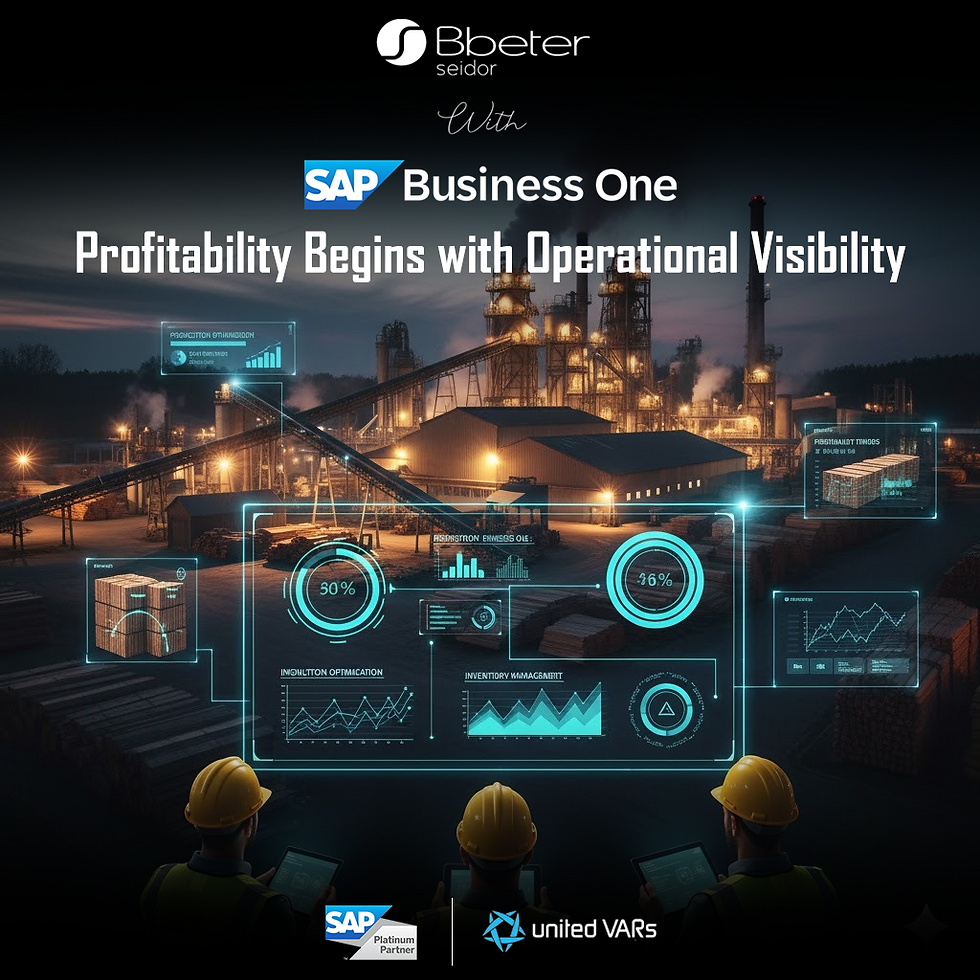 How SAP Business One Transforms Mill Operations