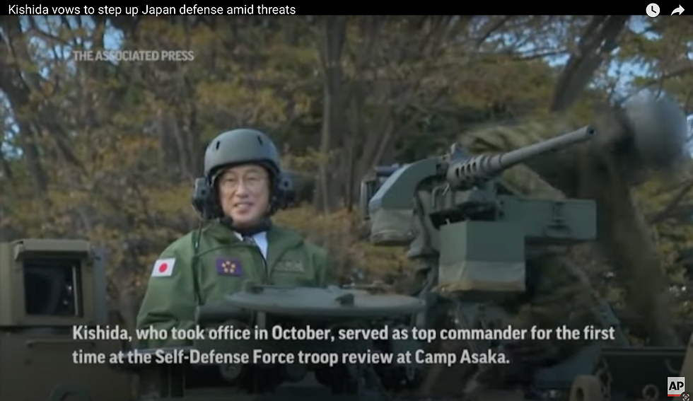 Kishida vows to step up Japan defense amid threats