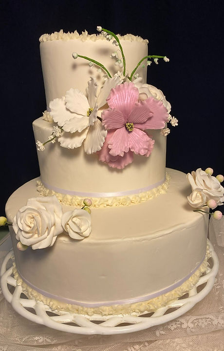 sugar cake for San Antonio wedding cakes