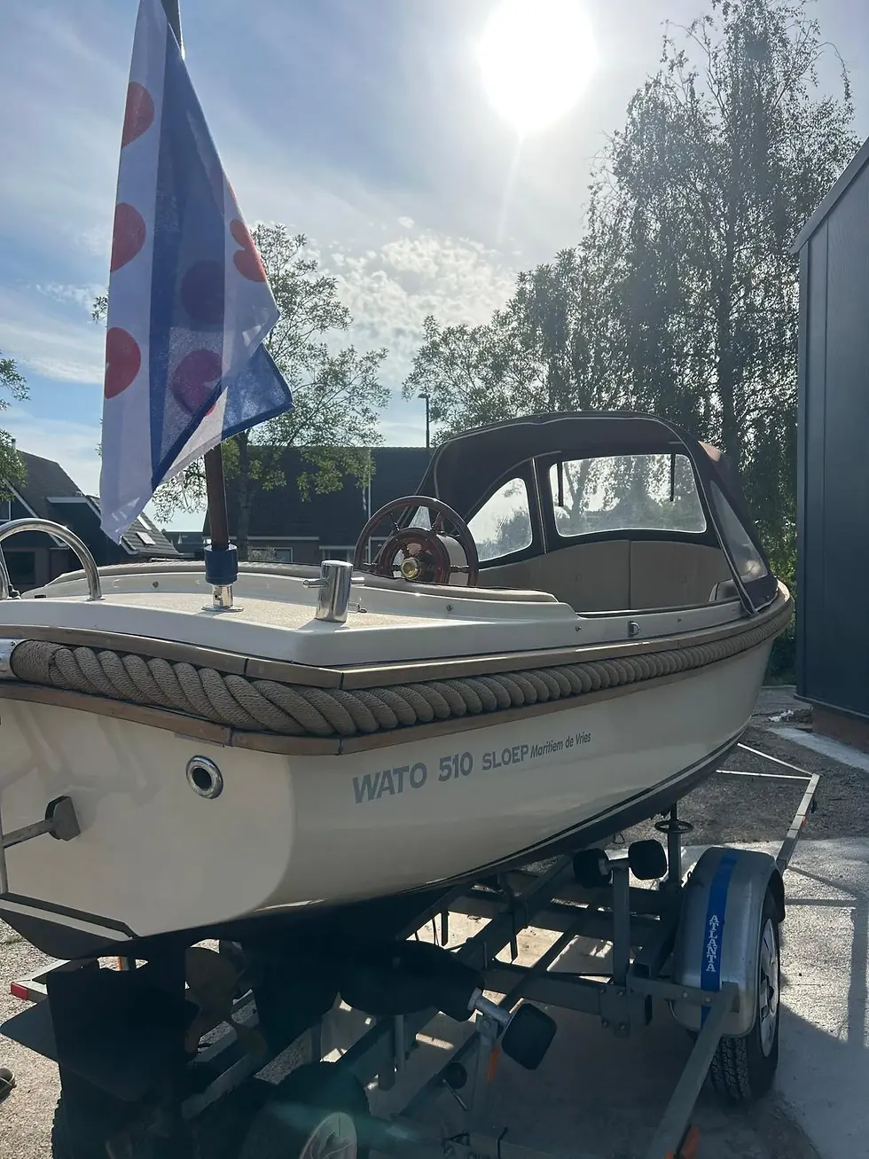 WATO 510 Sloep inclusief trailer