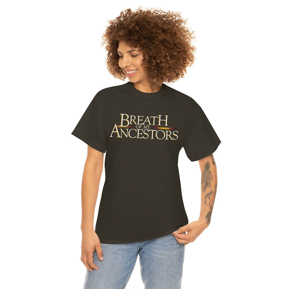 Thumbnail: Breath of Our Ancestors Unisex Heavy Cotton Tee