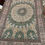 Thumbnail: 2 metre by 3 metre silk carpet green and cream tones 600 knots per square inch