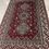Thumbnail: 2 metre by 3 metre wool and silk carpet in red cream tones 300 knots per square inch 