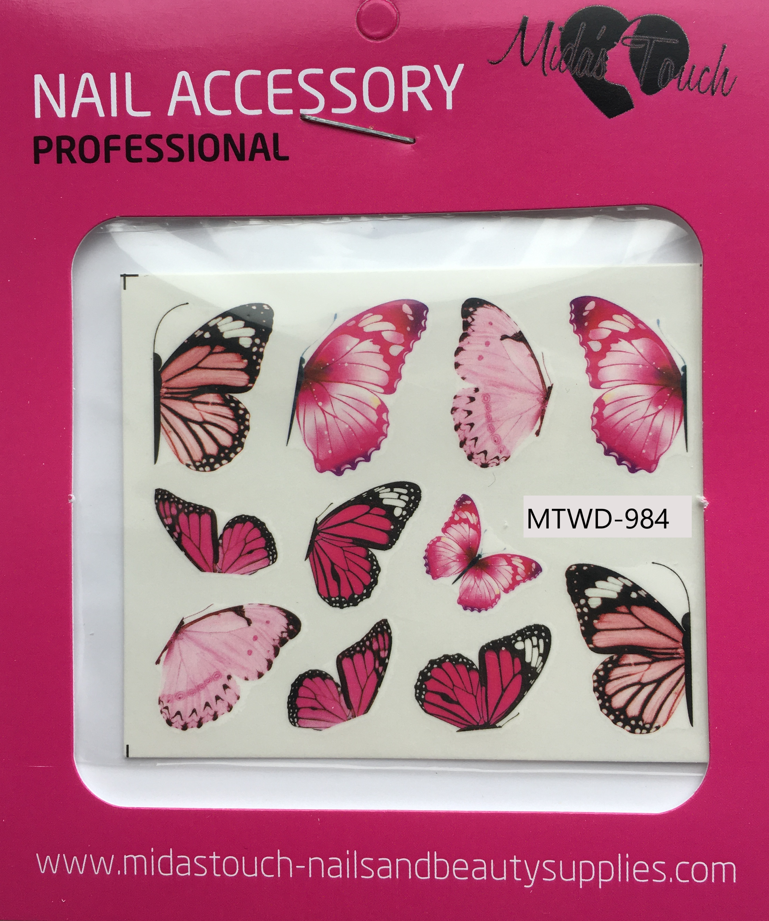 Butterfly Water Decal MTWD-984