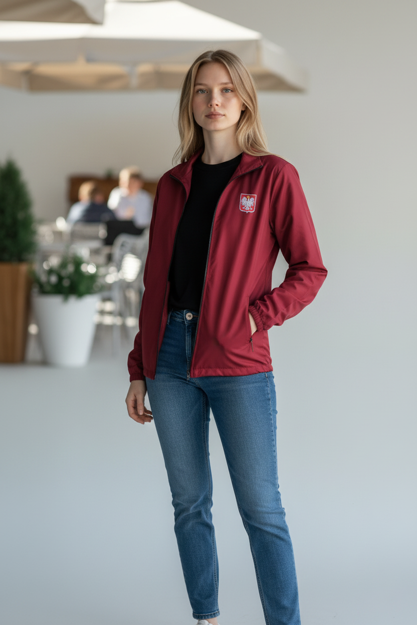 Miniatura: Jaqueta PolSZka Souvenirs Unissex 100% Poliéster Forro Microfibra Bordada