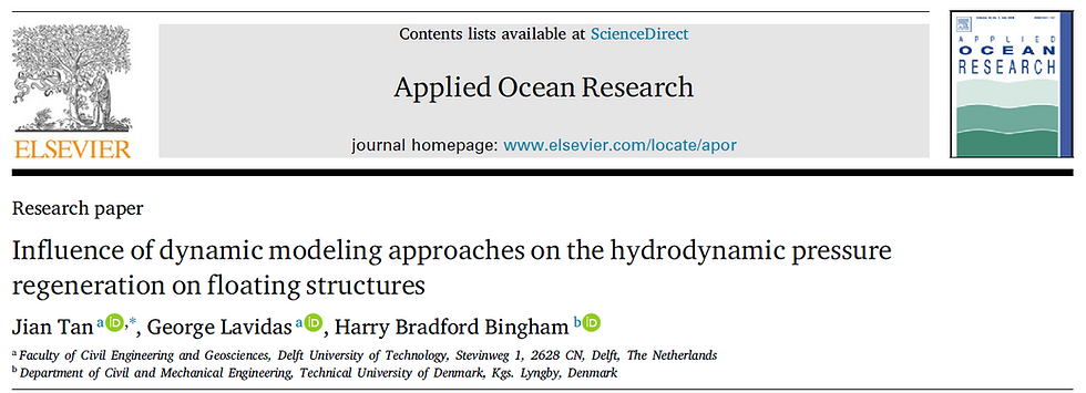 New Research Paper from the TU Delft team!!🌊⚙️