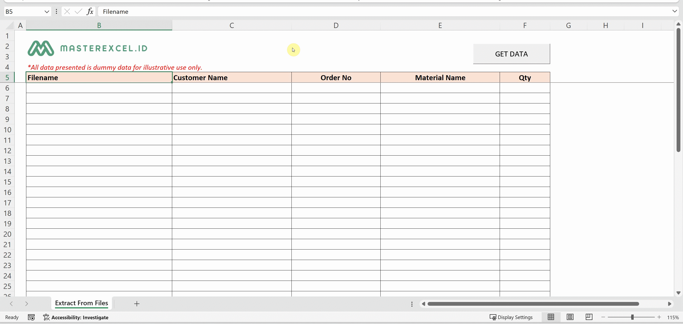Macro Extract Data To Summary File Illustration.gif