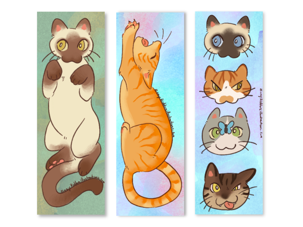 Cat Bookmarks