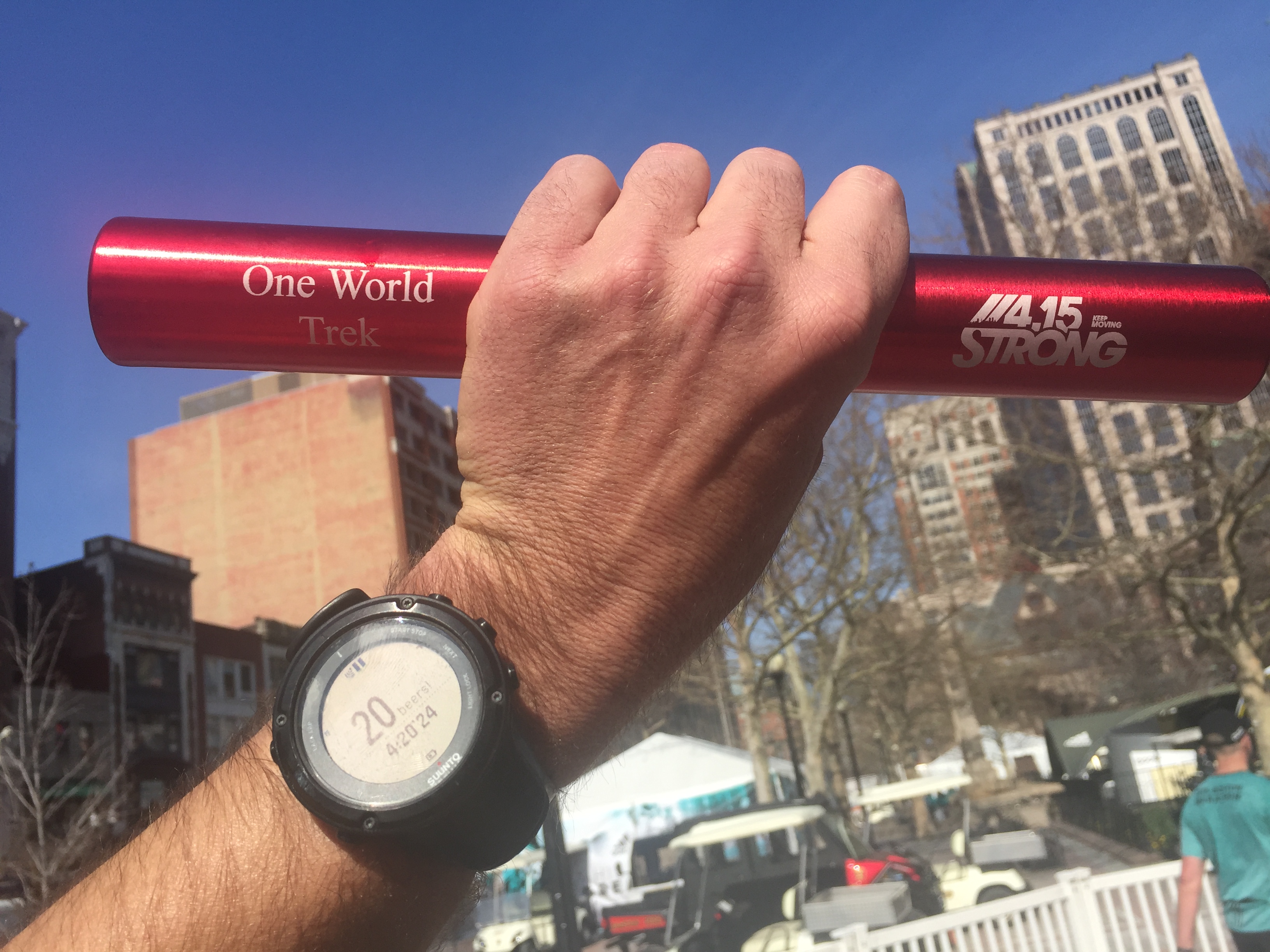 26.2 with the baton