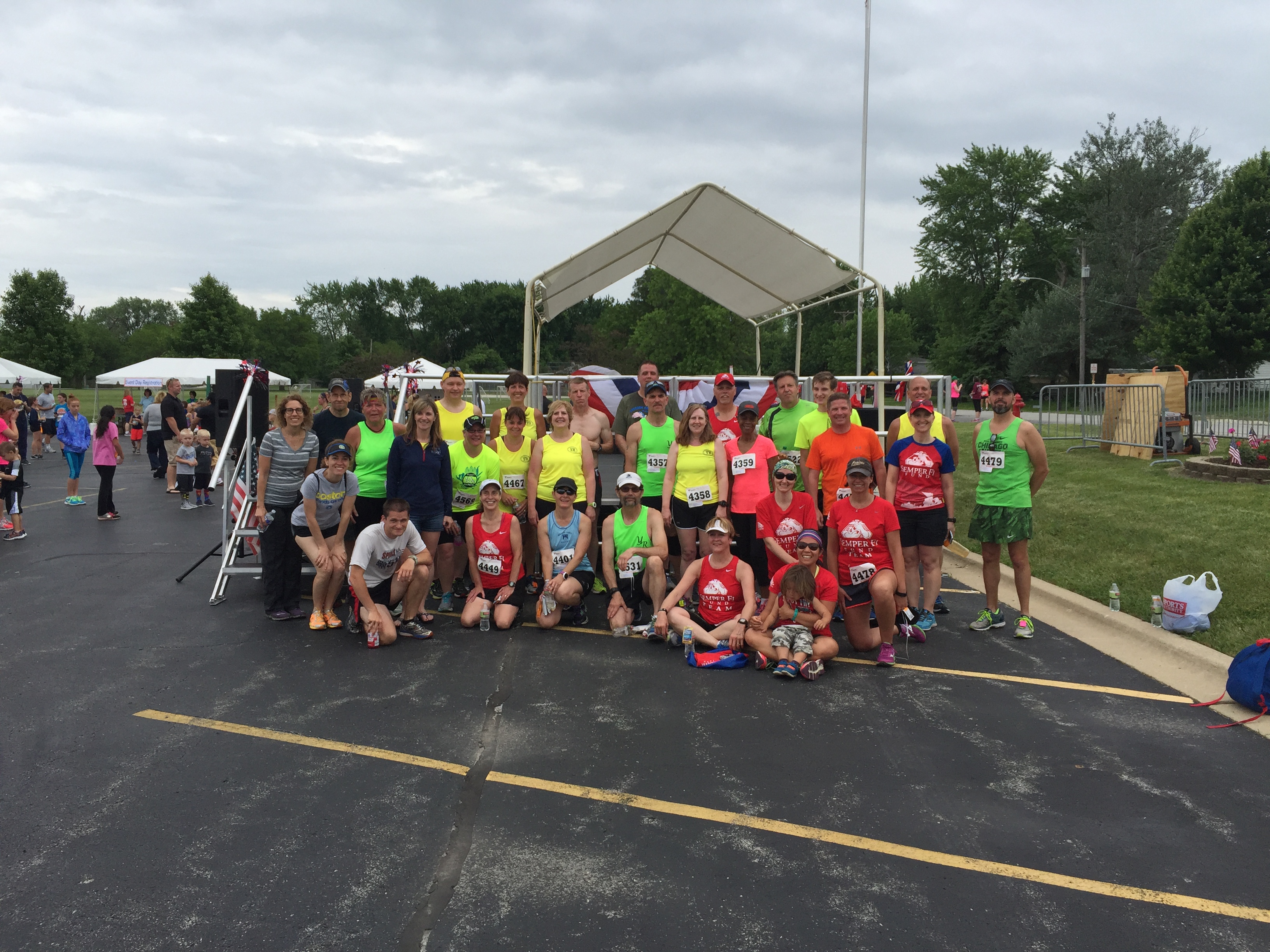 Chicago race day