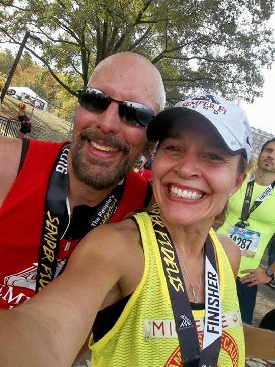 MCM finish line smile