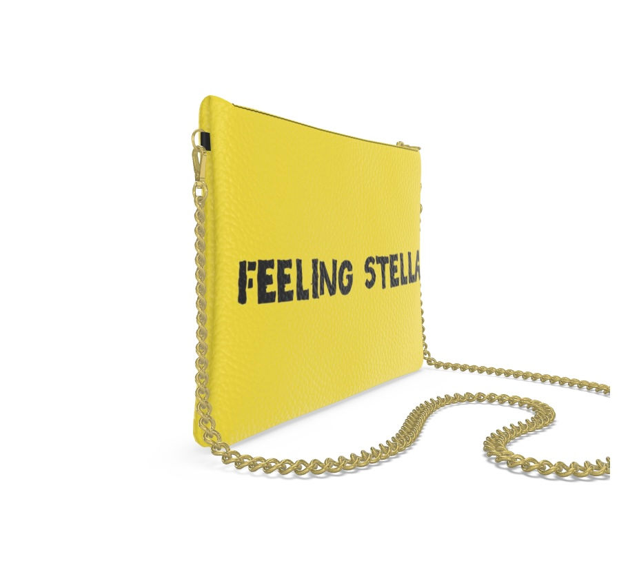 Thumbnail: Feeling Stella Gold Chain Clutch