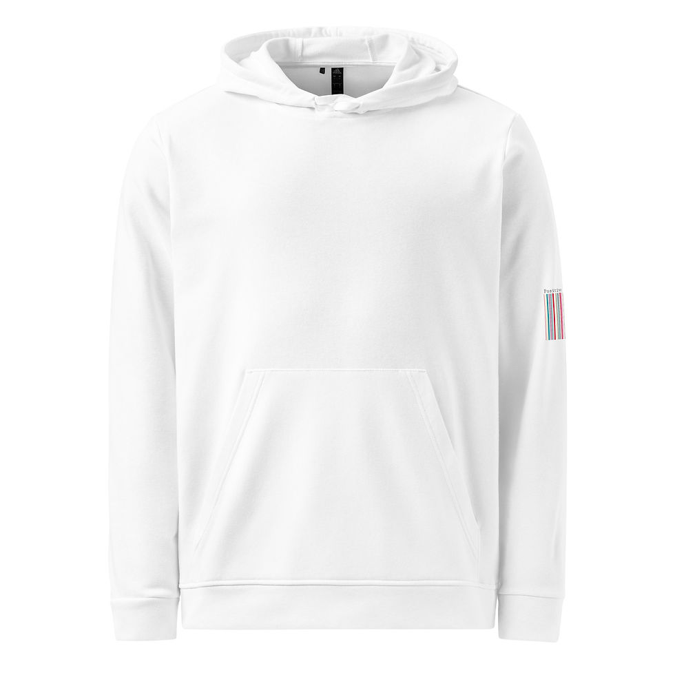 Thumbnail: Positive Vibes Only Adidas Fleece Hoodie