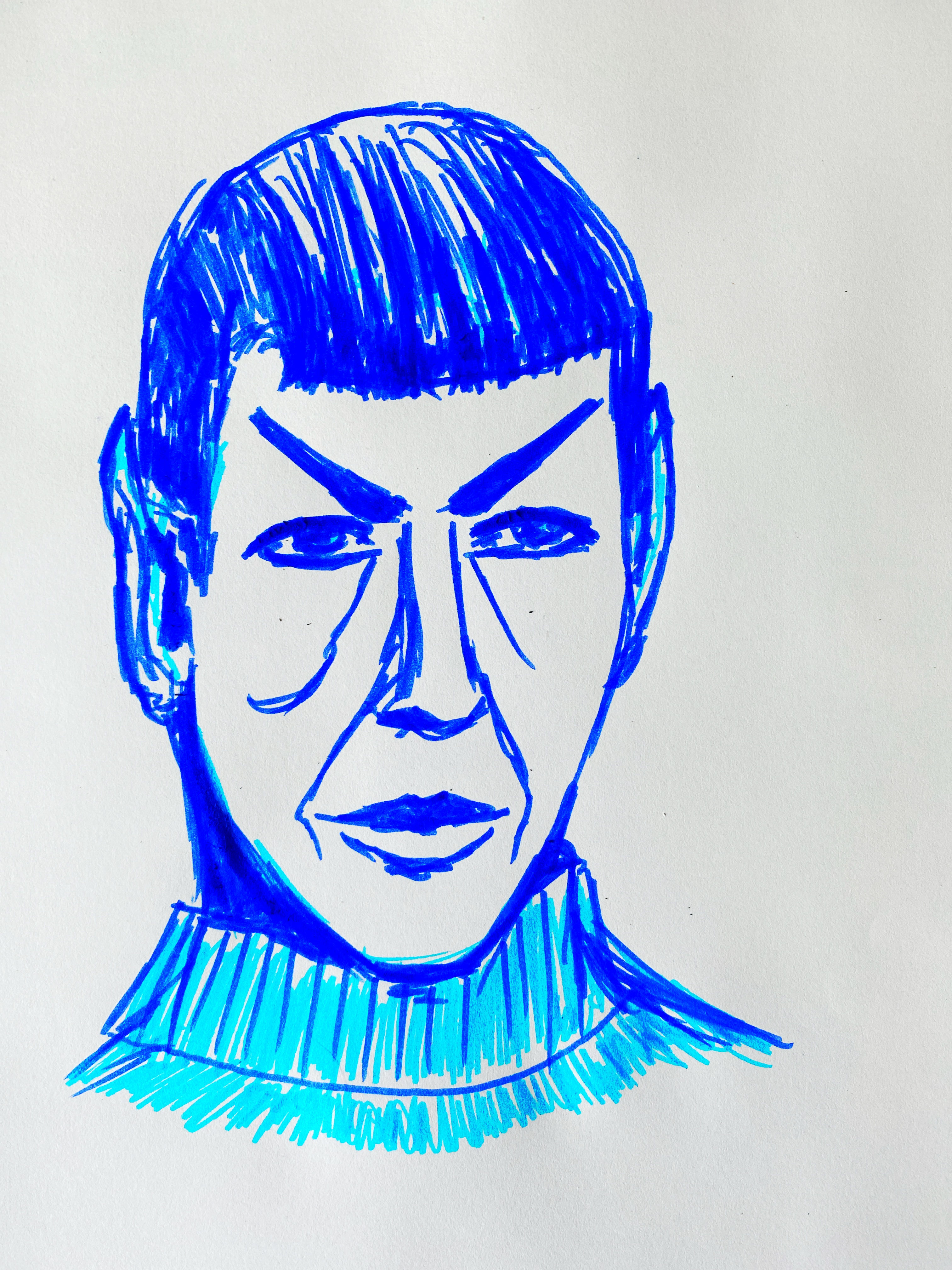 TikTok Live Acrylic Sketch