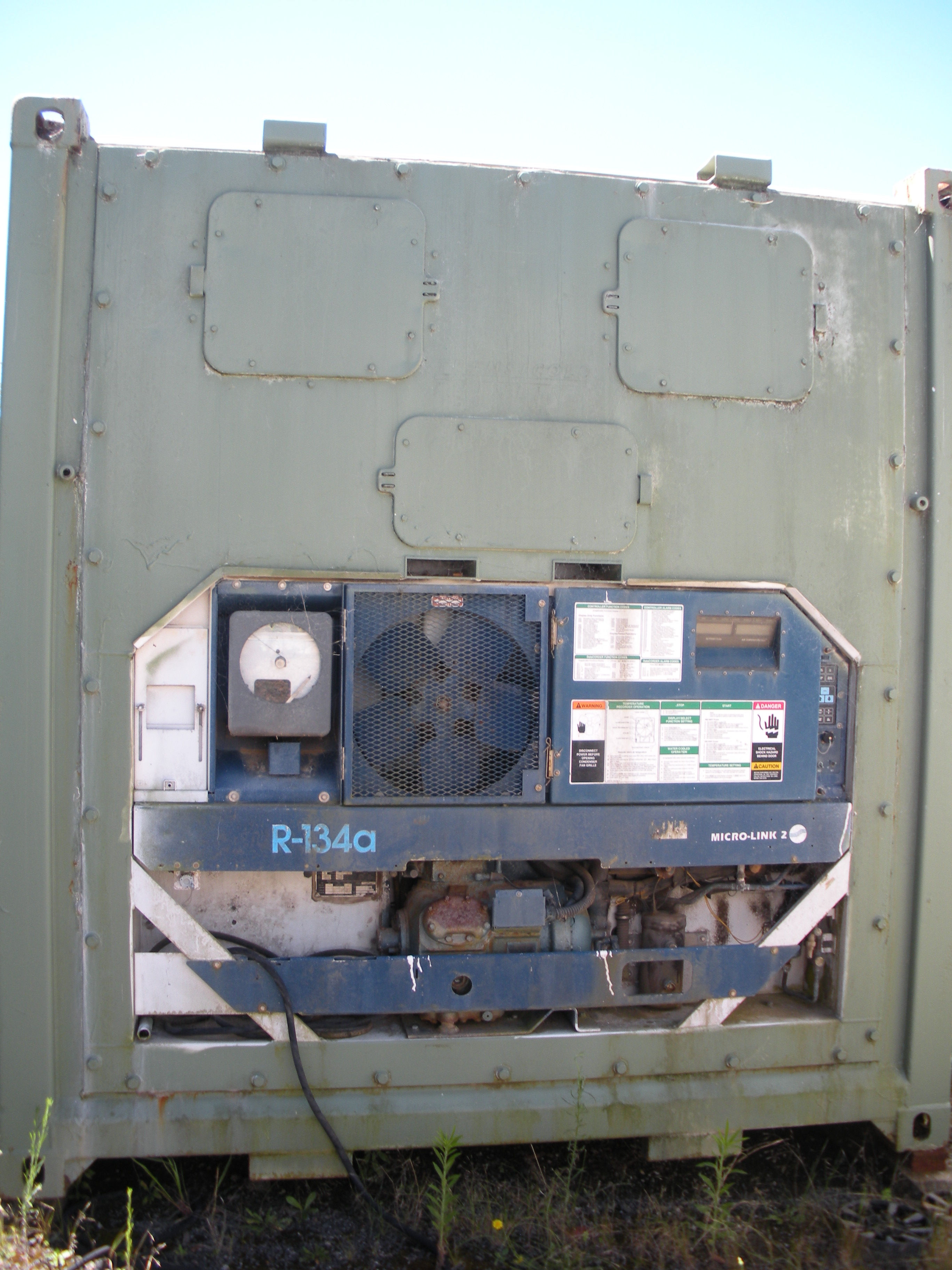 Refrigerated Container – 20 foot.