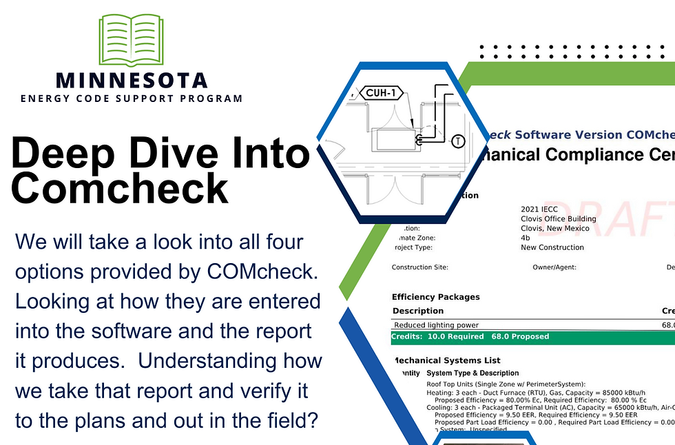 Deep Dive Into COMcheck