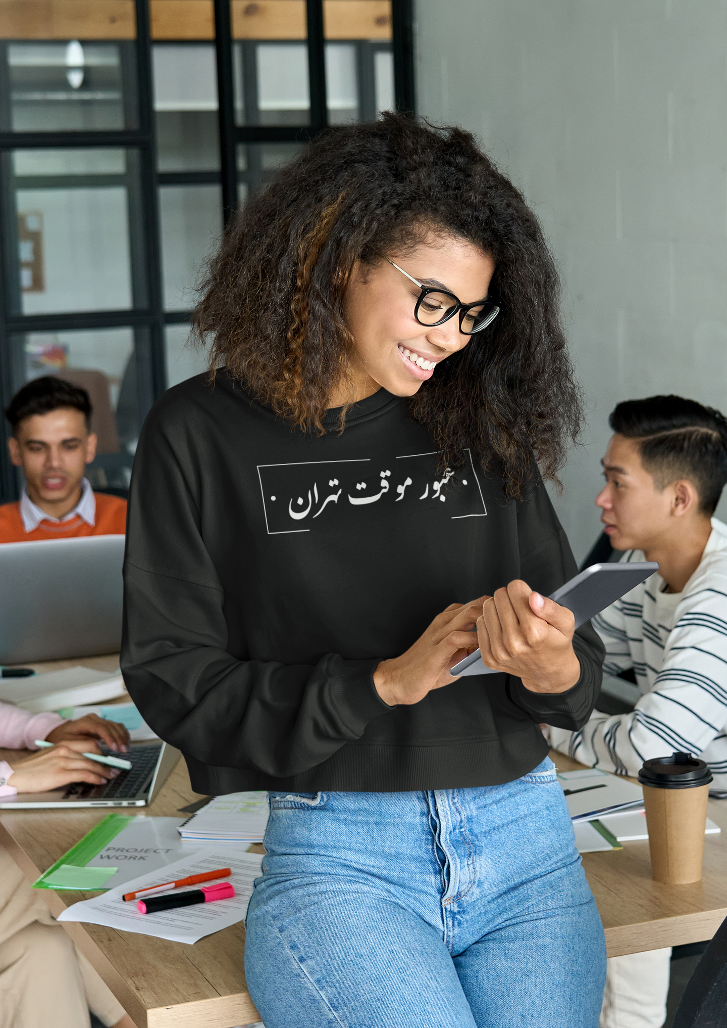 Women's Cropped Sweatshirt Obor Movaghat