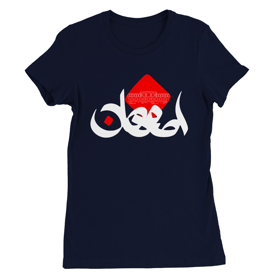 Thumbnail: Womens Crewneck T-shirt Esfehan