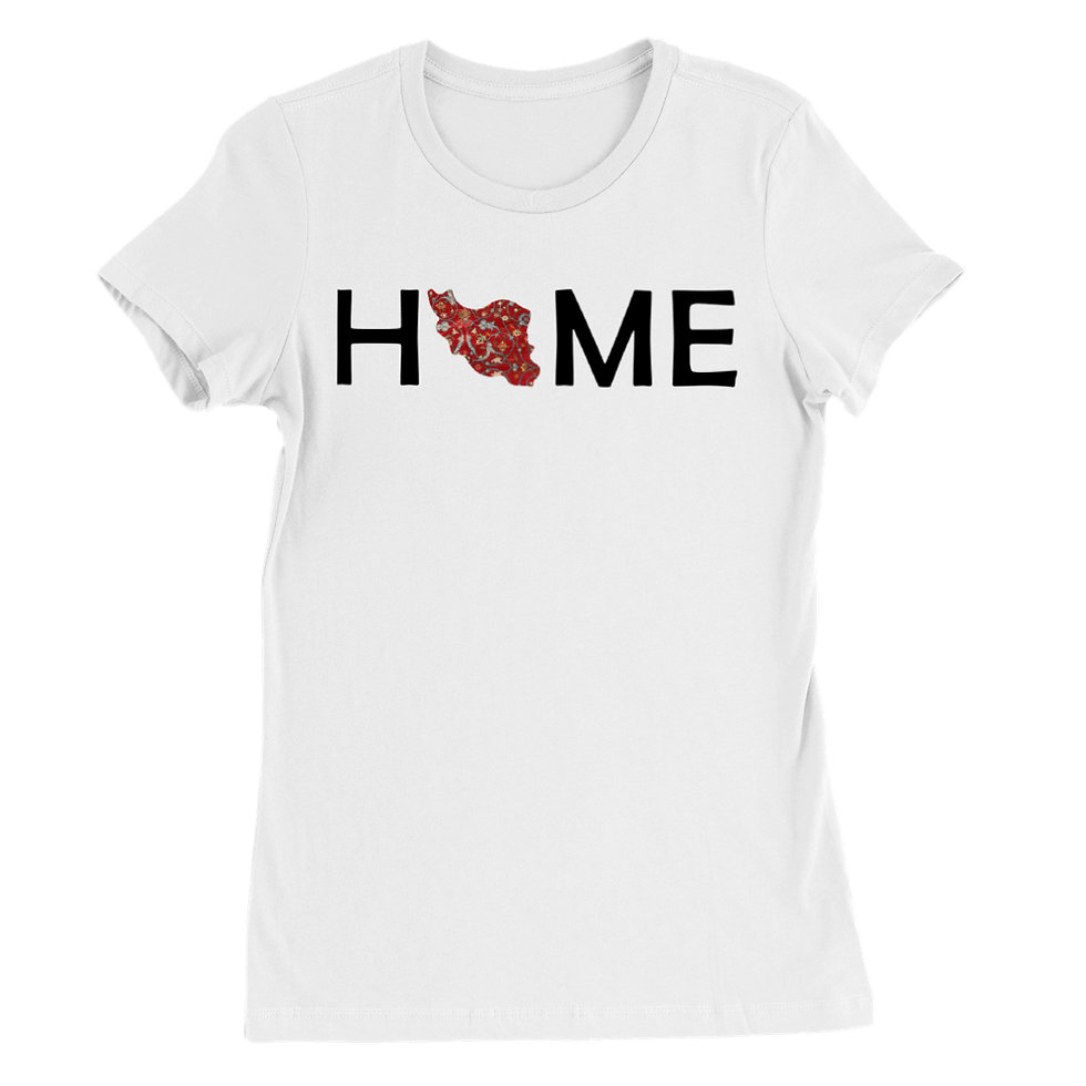 Thumbnail: Womens Crewneck T-shirt Home I