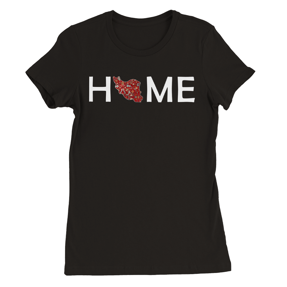 Thumbnail: Womens Crewneck T-shirt Home I