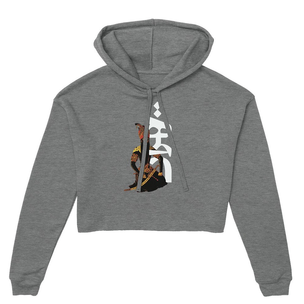 Thumbnail: Women's Cropped Hoodie Tehran III