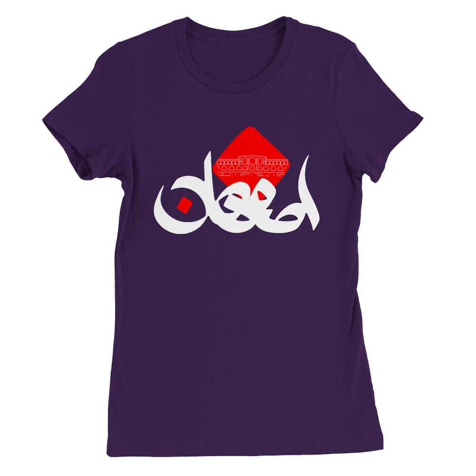 Thumbnail: Womens Crewneck T-shirt Esfehan