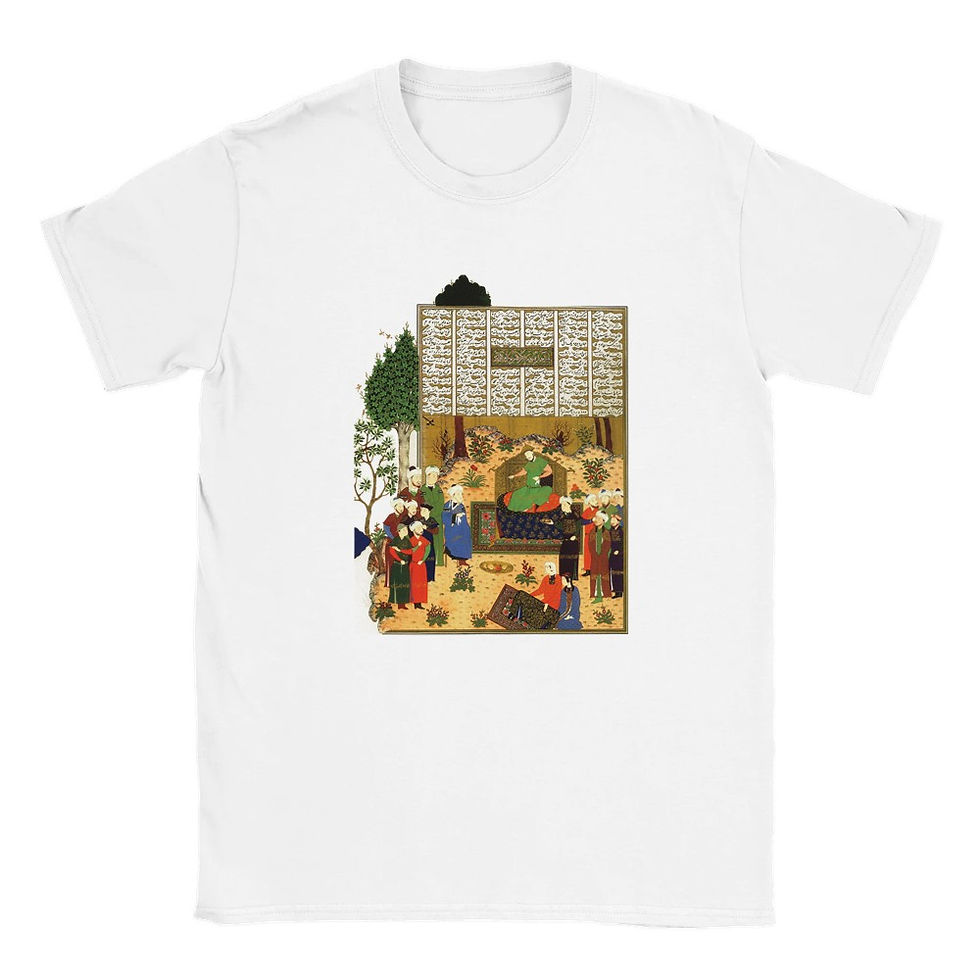 Thumbnail: Men's Crewneck T-shirt Shahnameh (Summer)