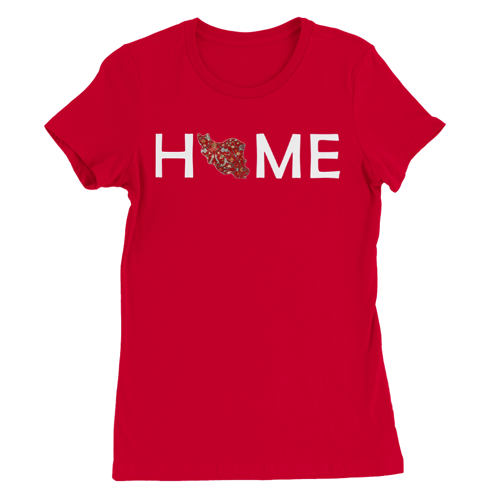 Thumbnail: Womens Crewneck T-shirt Home I