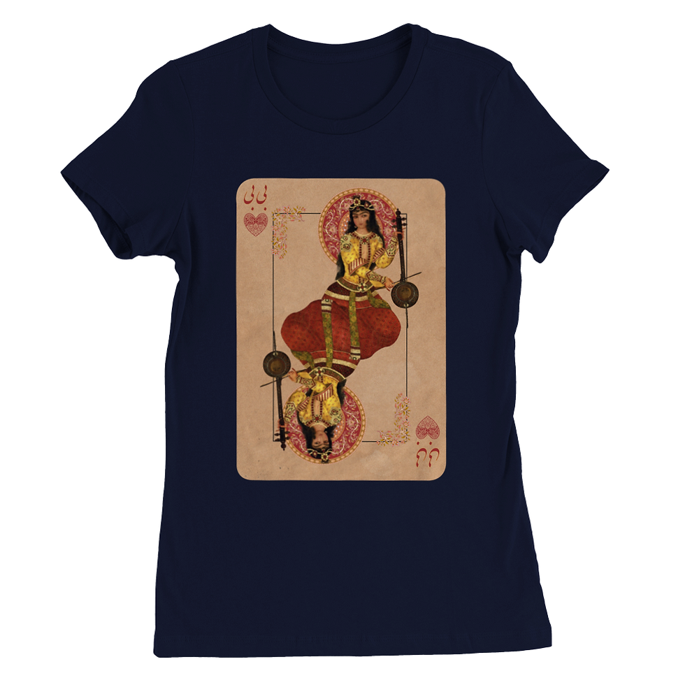 Thumbnail: Womens Crewneck T-shirt BiBi