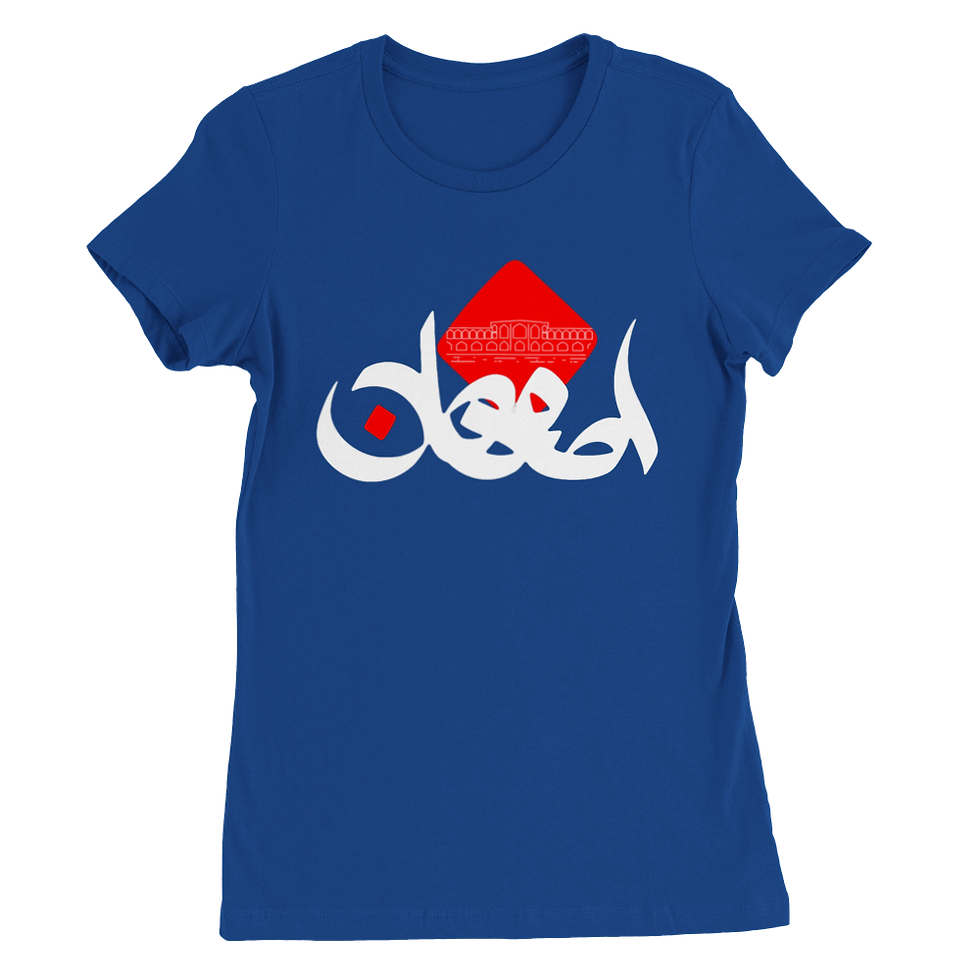 Thumbnail: Womens Crewneck T-shirt Esfehan