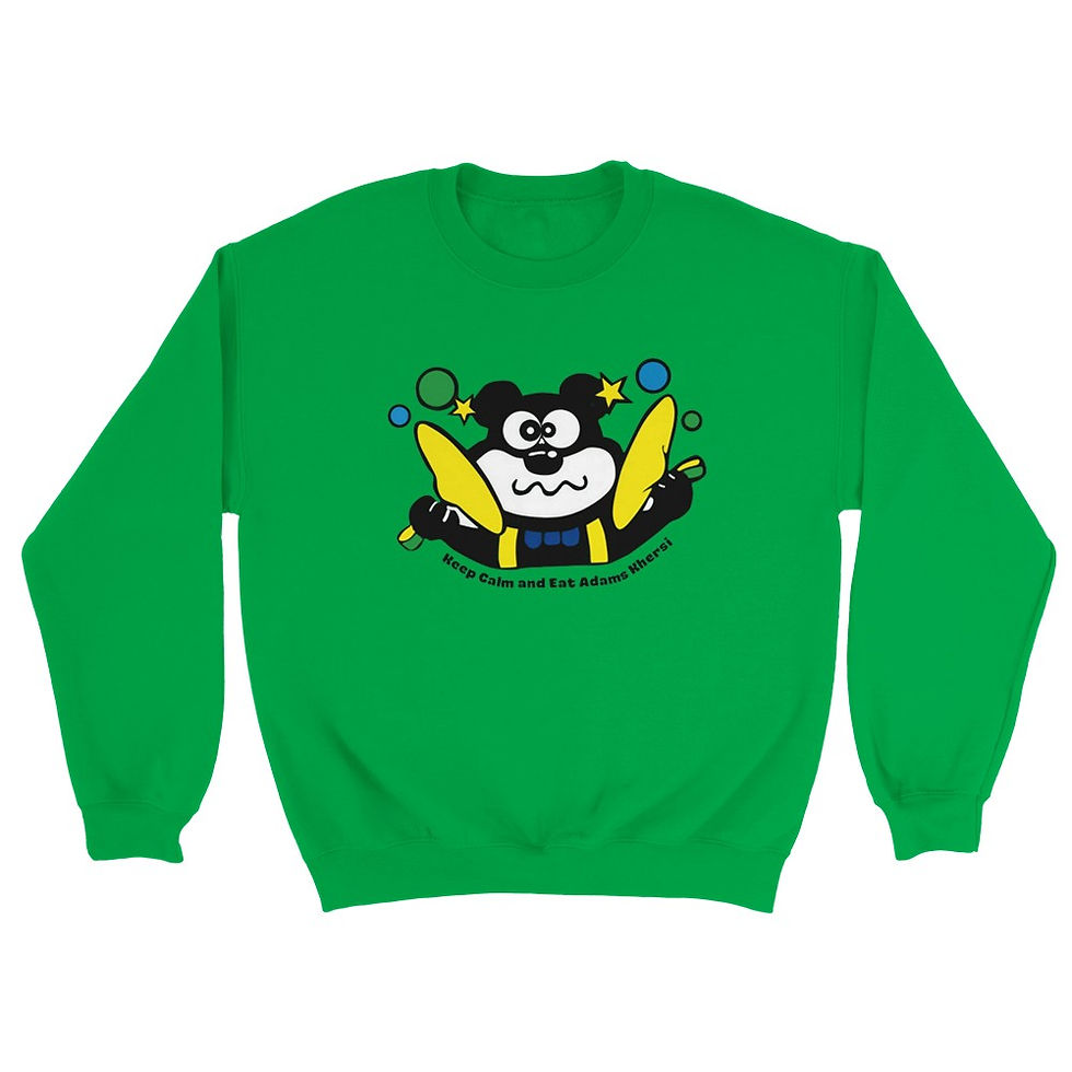 Thumbnail: Adams Khersi Women's Crewneck Sweatshirt - Khaj Gallery