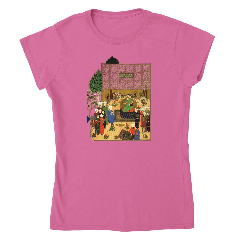 Thumbnail: Womens Crewneck T-shirt Shahnameh (Summer)