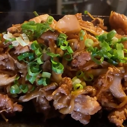 豚トロと茸の佃煮