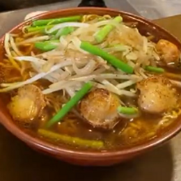燻製ホタテラーメン