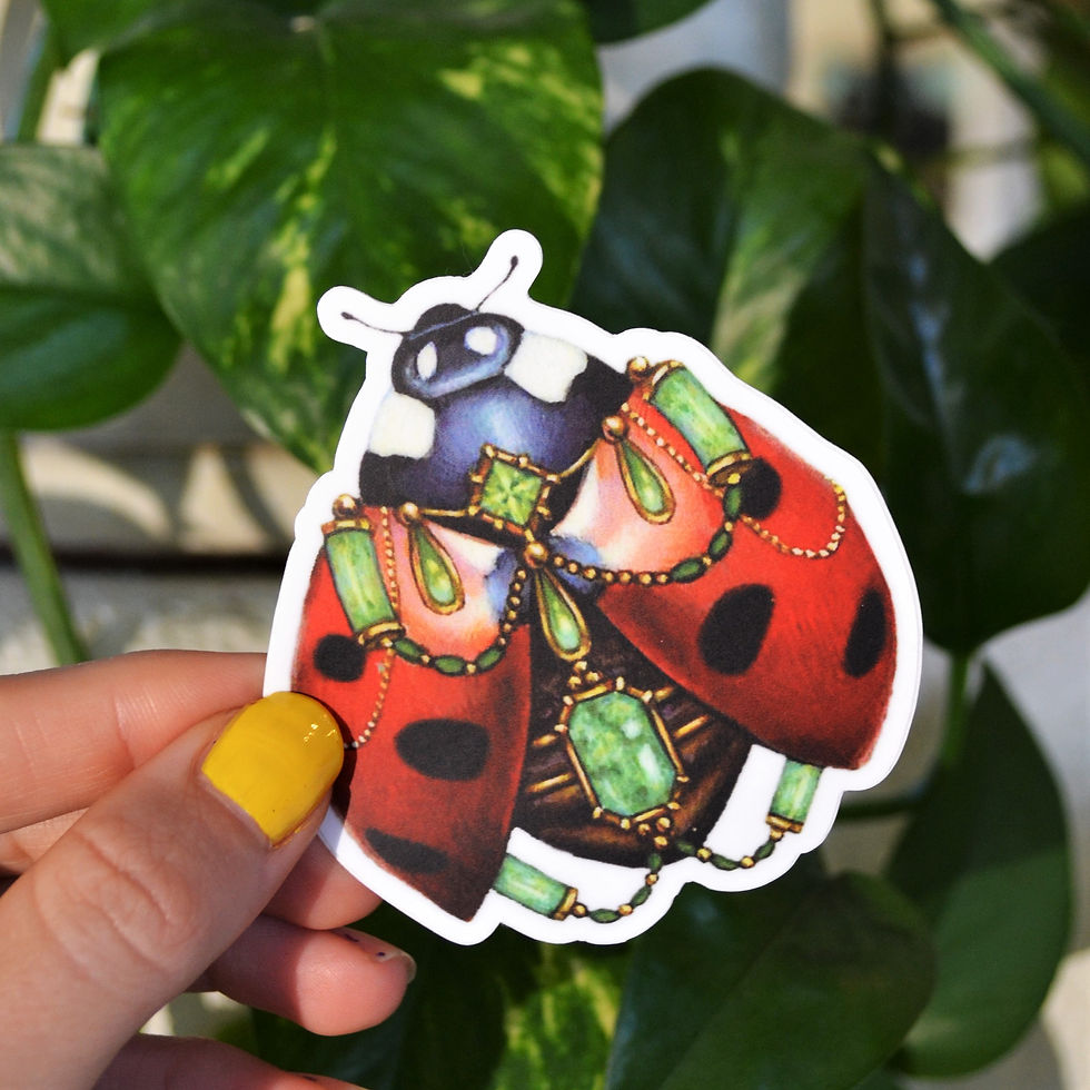 Thumbnail: Lucky Ladybug Sticker Pack