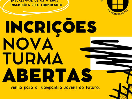 Companhia Jovens do Futuro abre nova chamada para montagem de turma 2024.
