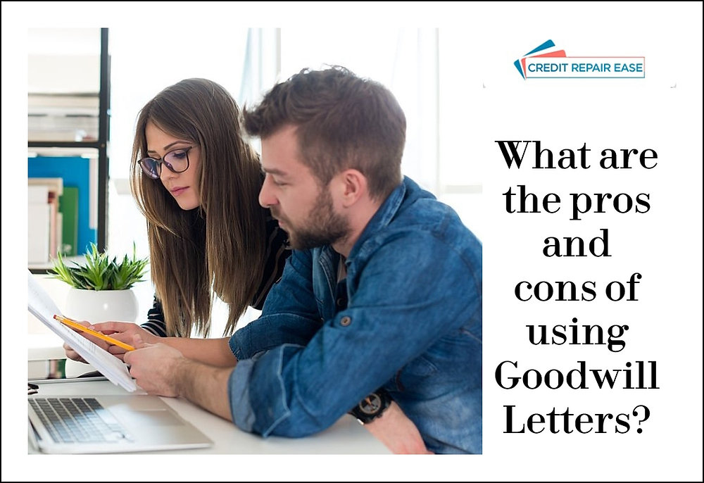 Cons Leters What are the pros and cons of using Goodwill Letters?