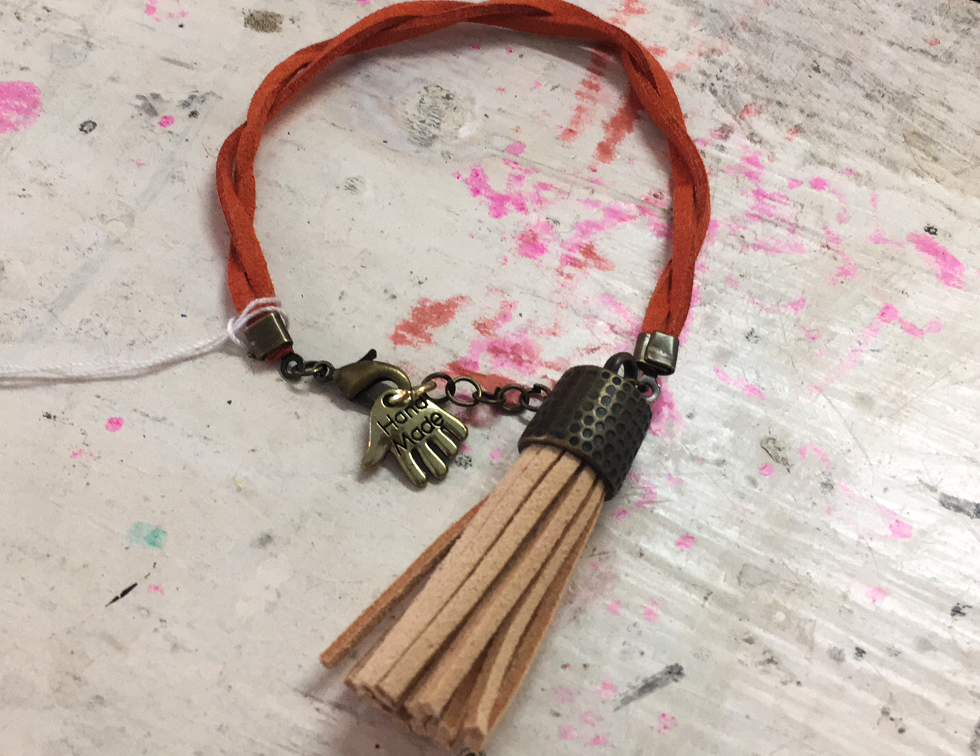 Twisted Tassel Bracelet
