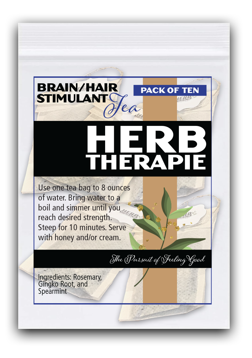 BRAIN AND HAIR STIMULANT TEA BAGS