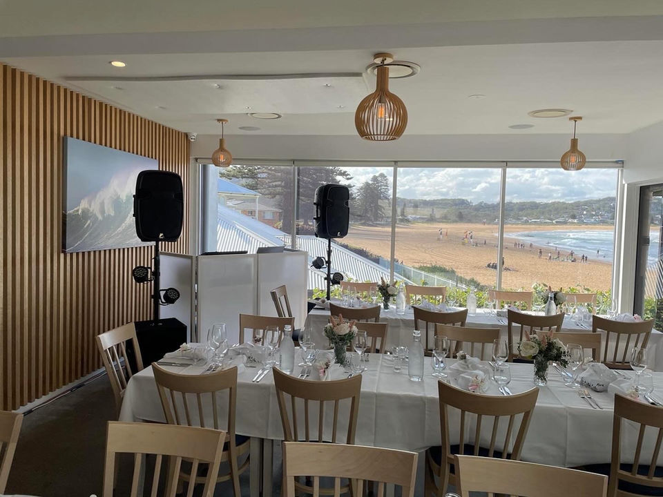 Wedding DJ Avoca Beach house 