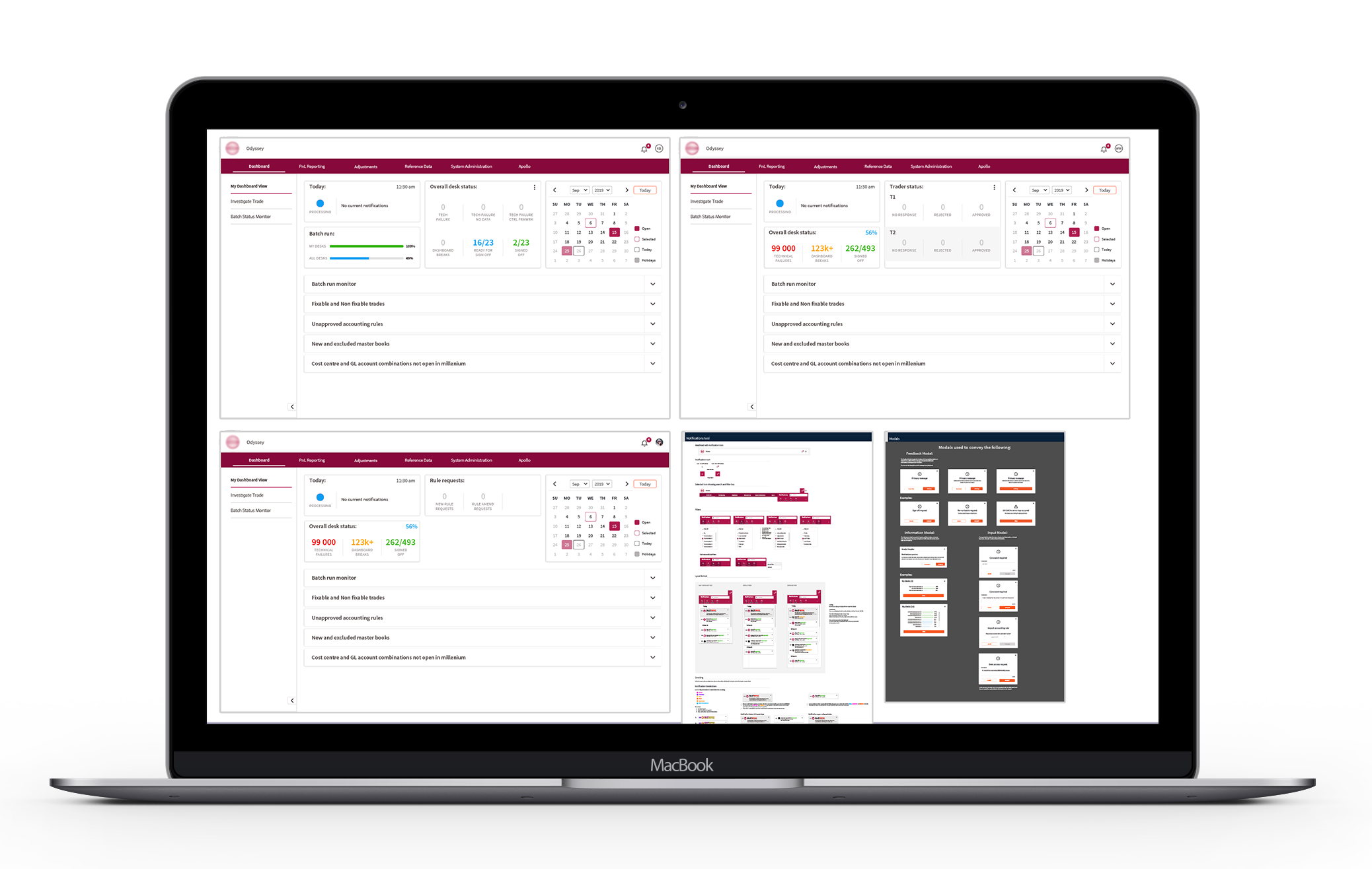 UX/UI - accounting web app