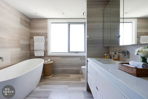 Vaucluse Bespoke Bathroom Material joinery - Nu Space Joinery