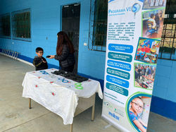 Donación de gafas Programa VES Huehuetenango