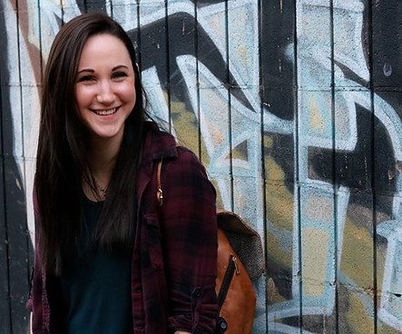 I convinced her to go into the alley where this was located. God, I love her..jpg