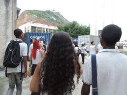 Visita Escola de São João de Meriti