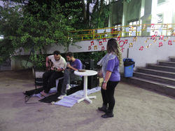 Sarau "faz parte do meu show"