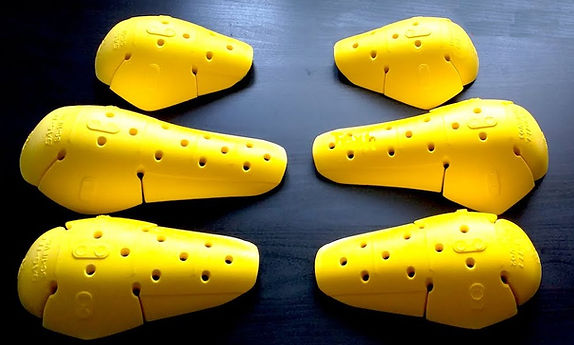 SAS-TEC Shoulder Armour Protector in Yellow.