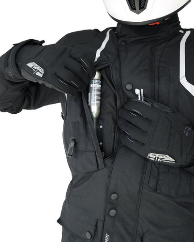 Helite Touring Airbag Jacket Black Helite Australia