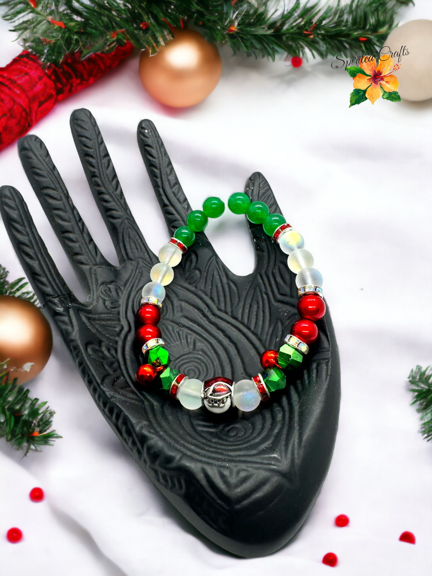 Festive Santa Bracelet