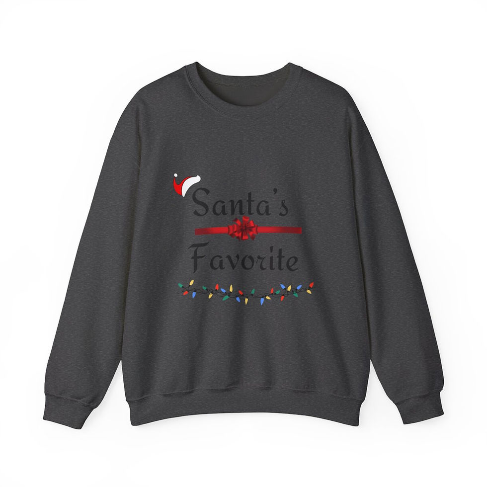 Thumbnail: Santa's Favorite Crewneck Sweatshirt